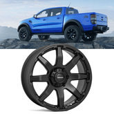 Veemann Vx20 20 Inch Alloy Matte Black Deep Concave - 6x139.7 Et12 (93.1) - Qty 1
